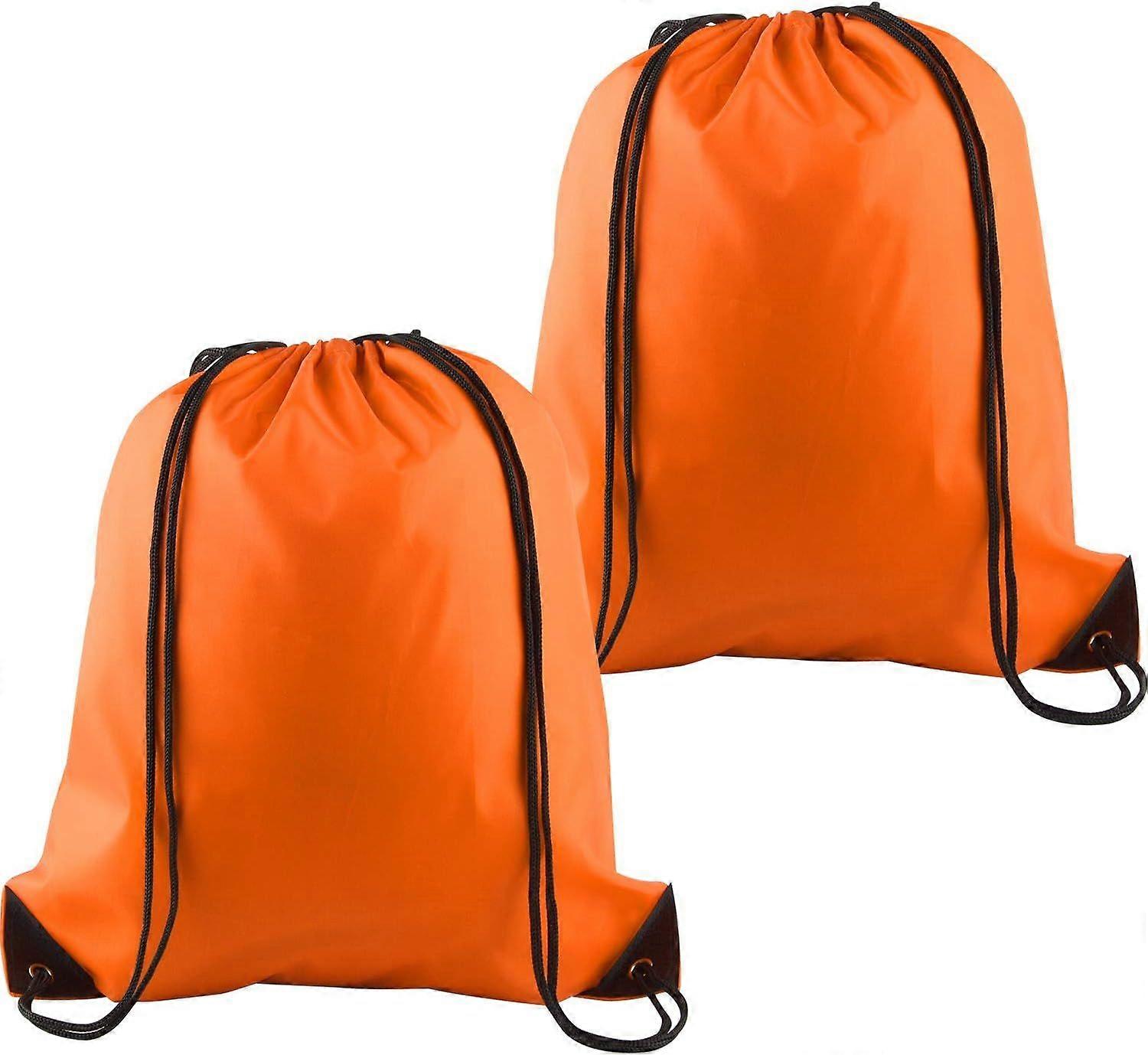 2Pcs Drawstring Backpack Bags Cinch Sack Bulk String Backpack Storage Bag