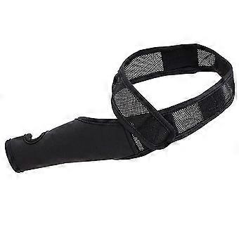 Attelles de protection pour pattes avant de chien, noires, lot de 2.