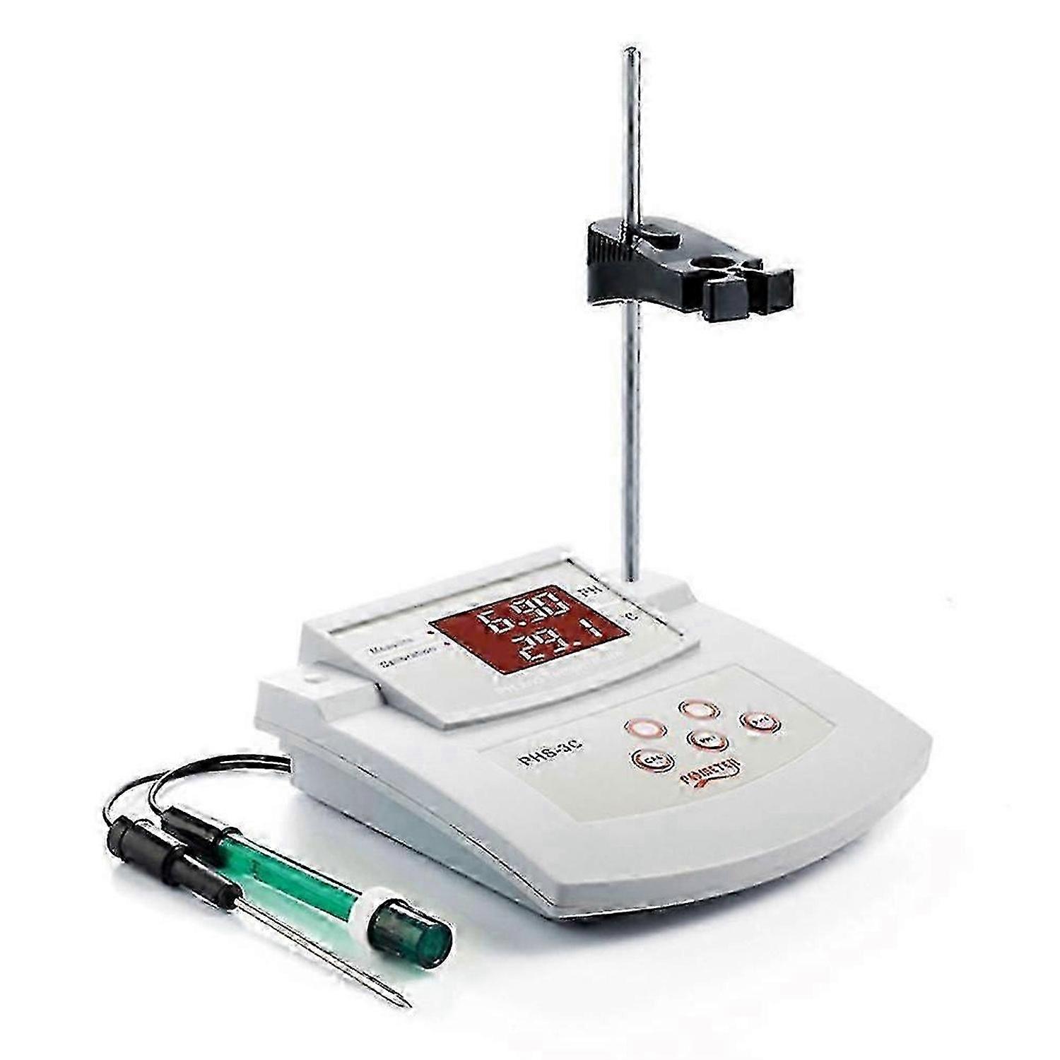 PHS-3C Multi-Parameter Desktop Automatic Calibration Acidity Meter PH/Temp 2In1 PH Tester Water Quality Analyzer EU Plug