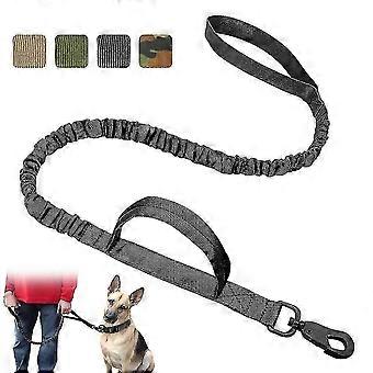Military Tactical Dog Lead Leash Training Nylon Bungee compatible with Large Dogs Boxer