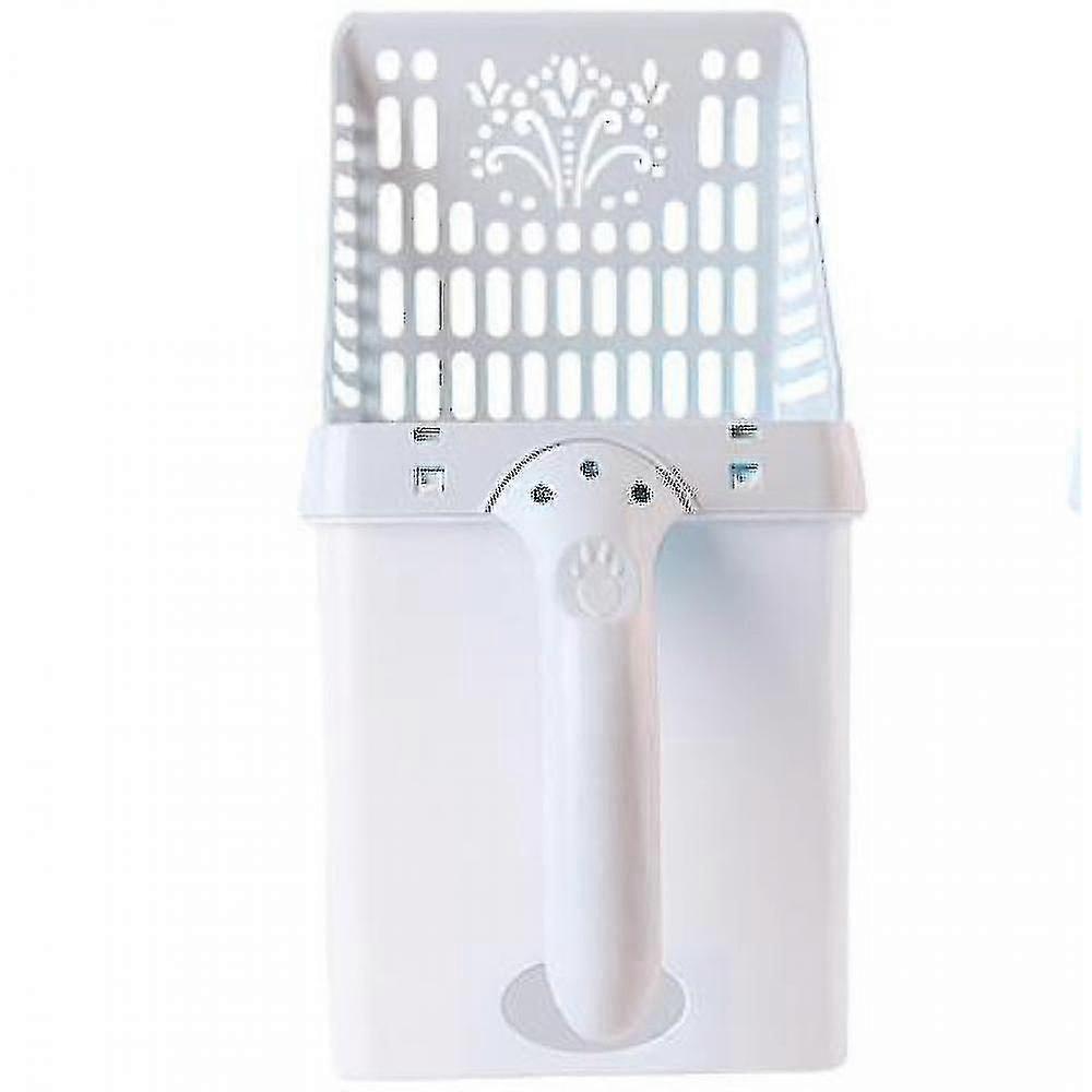Built-in Plastic Cat Litter Cleaning Kit
