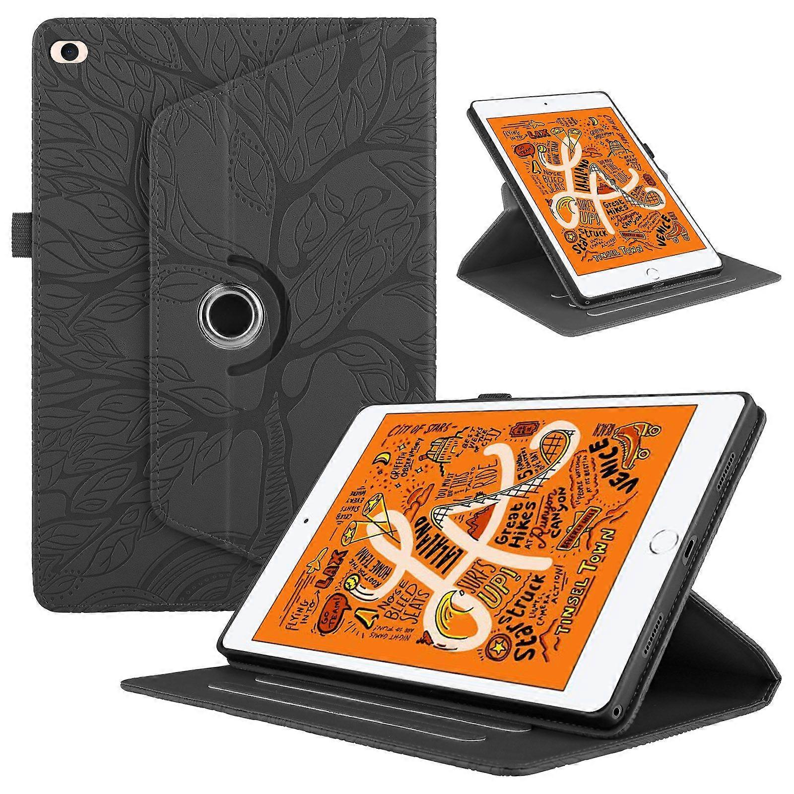 Flip Case for iPad Mini 1/2/3/4/5 360 Rotatable Shockproof Tablet Case with Vertical Bracket