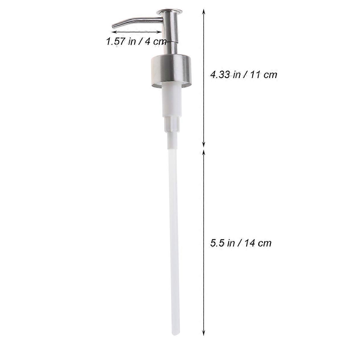Stainless Steel Pump Replacement Dispenser Pump for Your Bottles