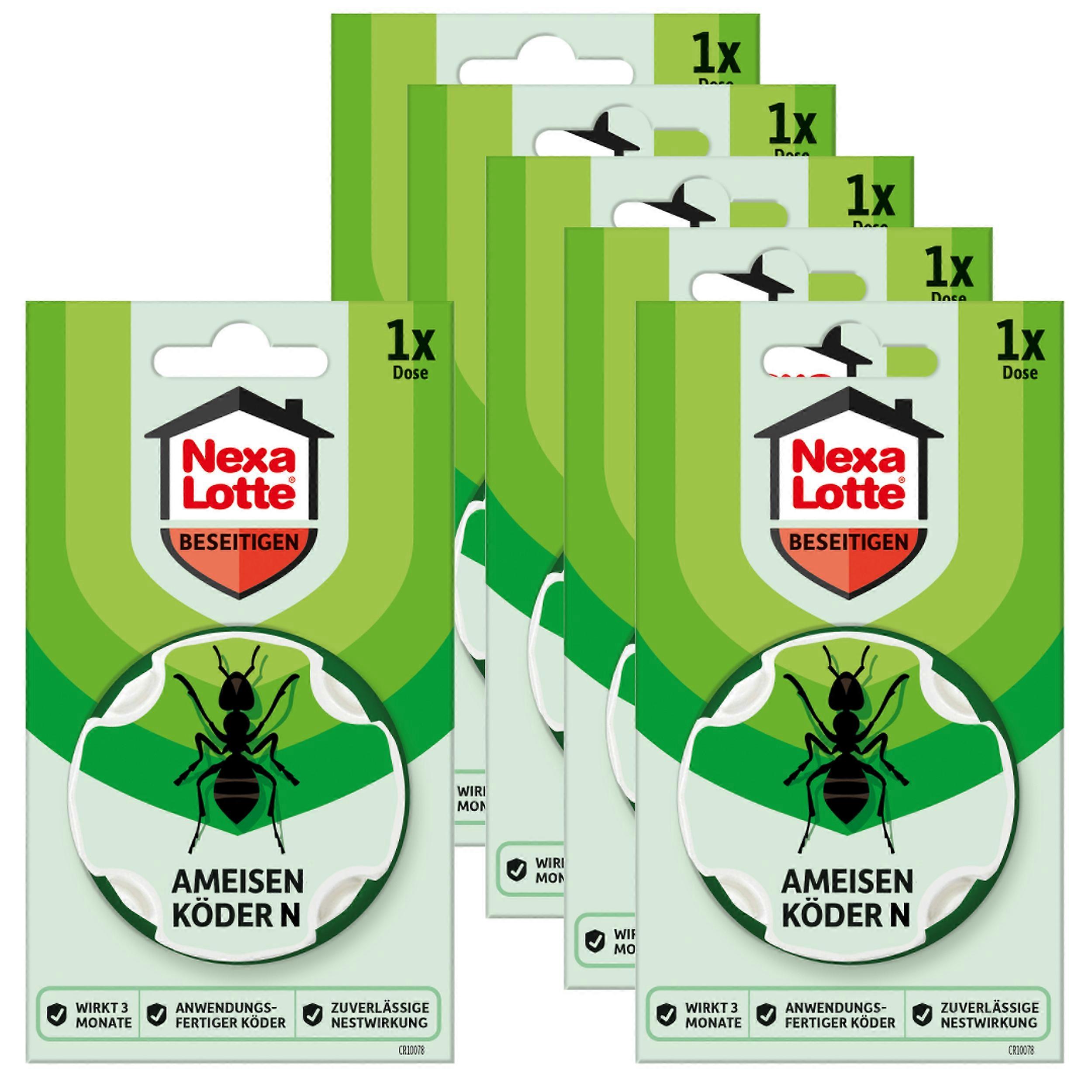 6 x NEXA LOTTE® Ameisen-Köder N, 1 Dose