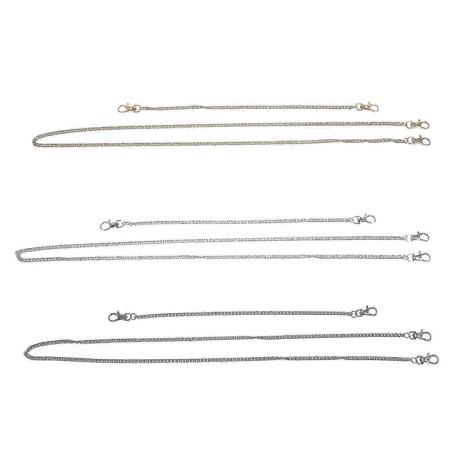Bag DIY Strap Decor Chain Accessories Replacement 6Pcs Set