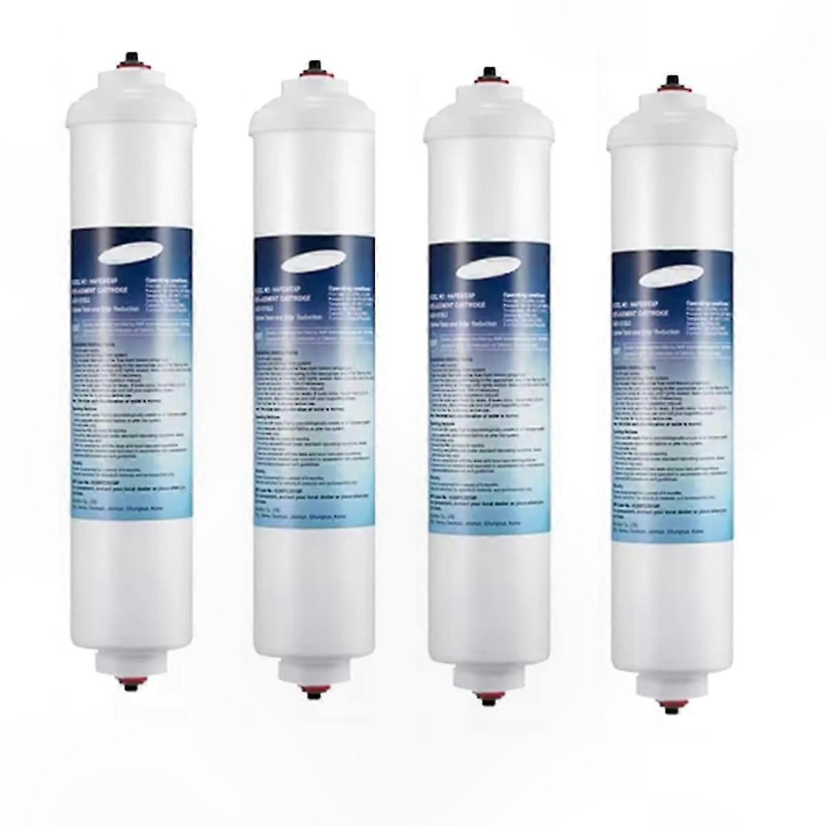4-Pack Inline Water Filter for Refrigerators DA29-10105J Replacement