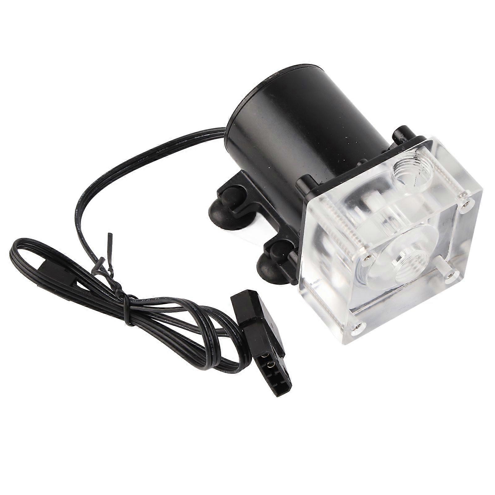 Noiseless CPU Water Bump Computer Water Cooling System Refit Pump G1/4 Thread