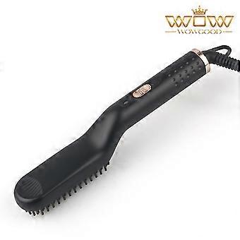 Ionic Beard Straightener compatible with Men Auto Power Off, Heated Beard Brush