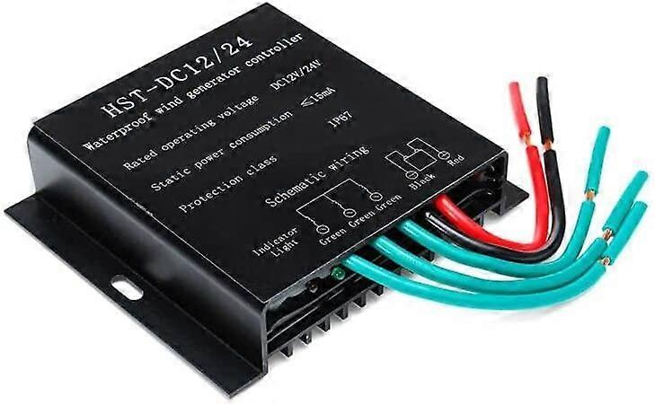 12V Waterproof Wind Turbine Charge Controller IP67 Automatic Wind Power Regulator for Windmill