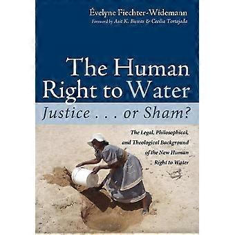 The Human Right To Water Justice. Or Sham - Evelyne Fiechter-Widemann - Paperback - en Book