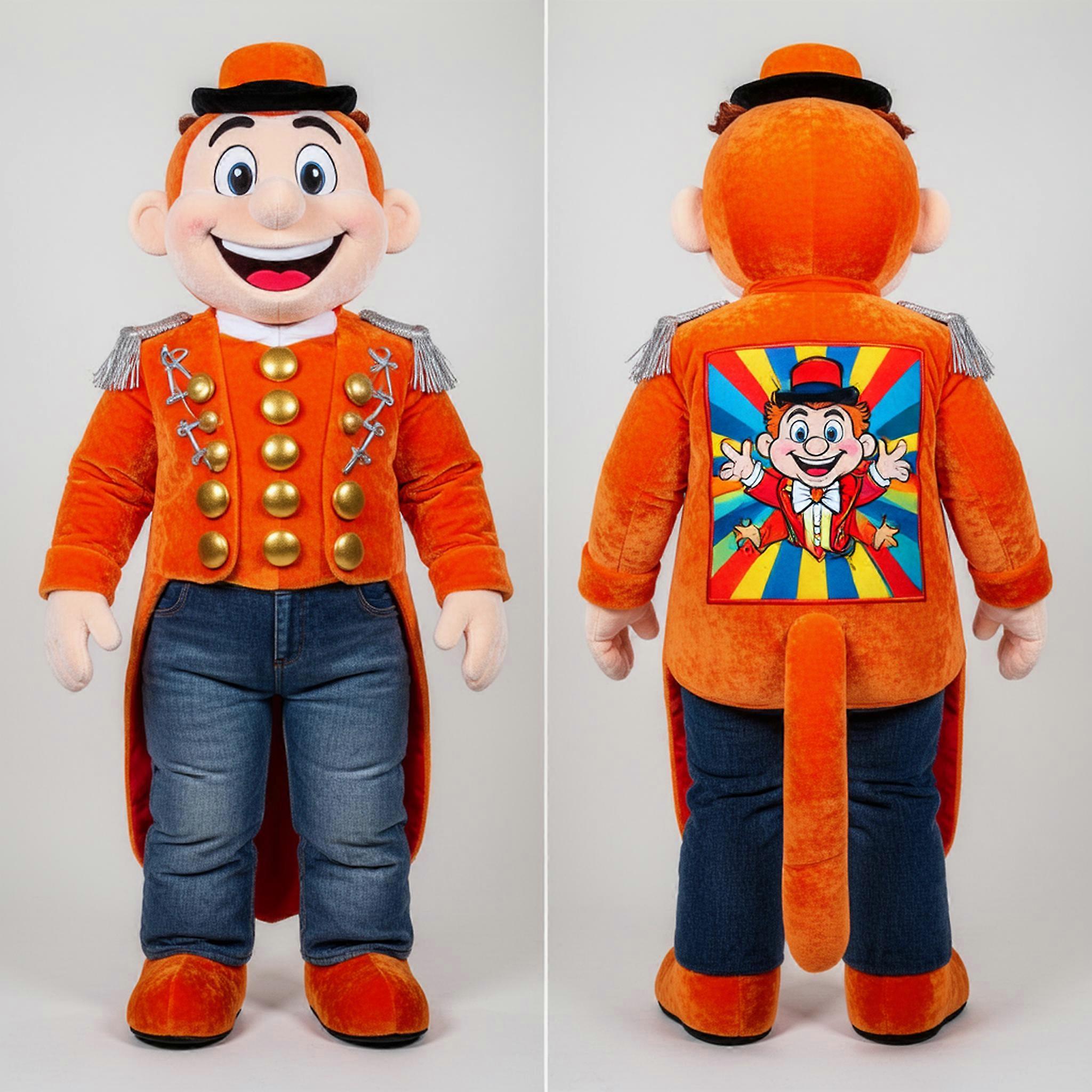 MASTICOT Rust Orange Broad Shouldered Ring Master Mascot