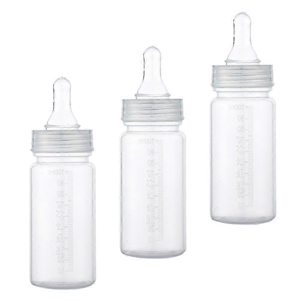 Lightweight 100ml Disposable Nursing Bottles