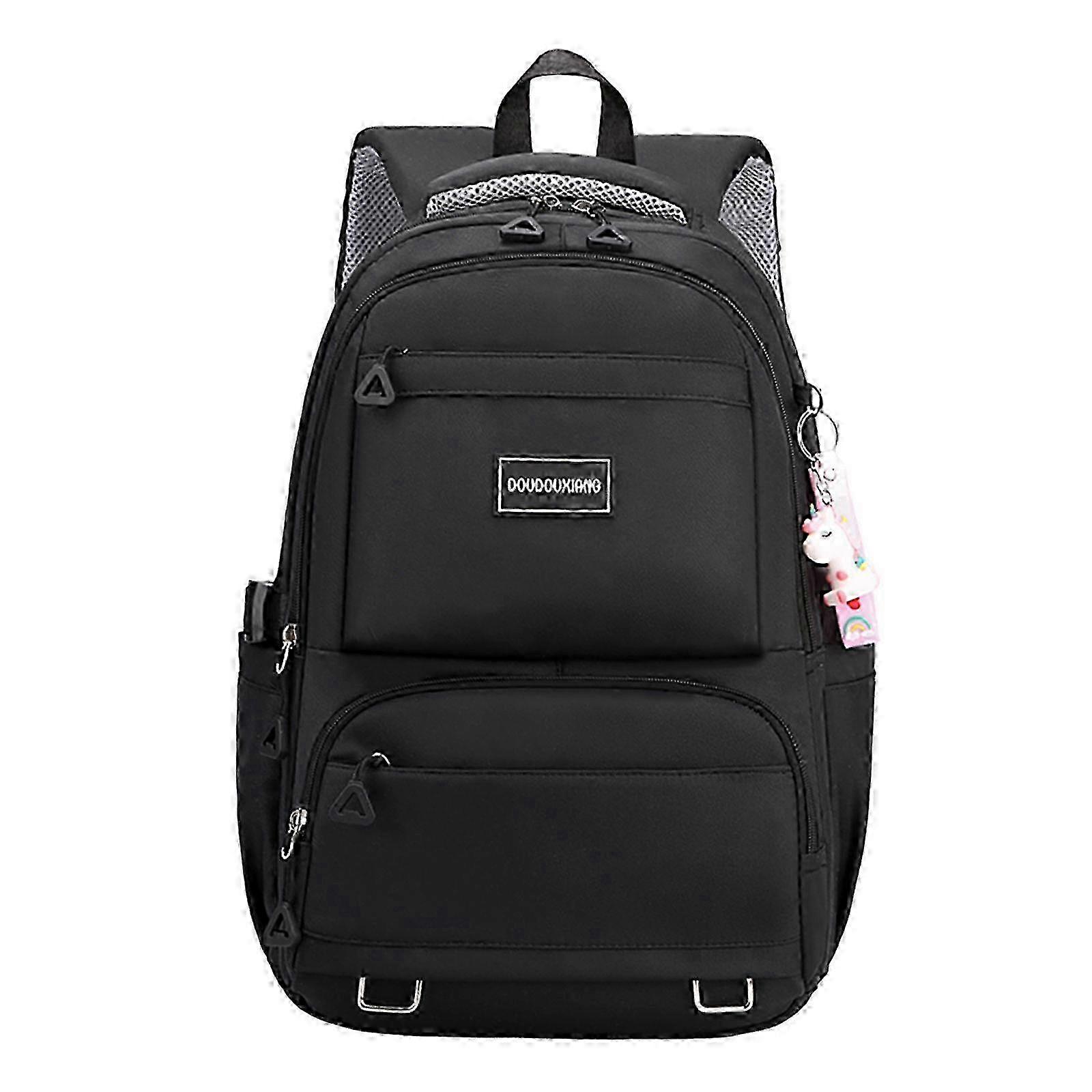 Nylon School Backpack Large Comfortable
