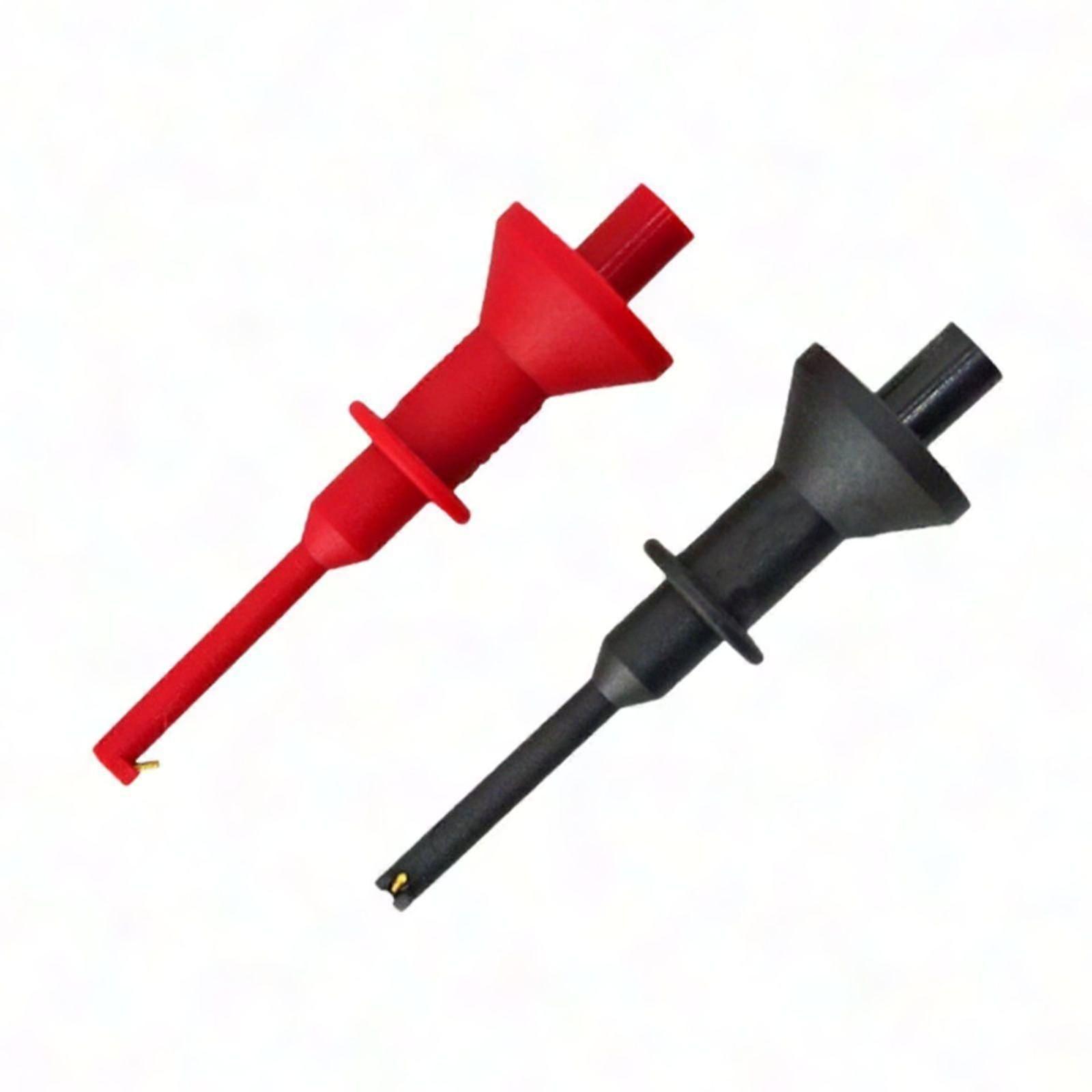 2Pcs Mini Test Hook Clips for Multimeter