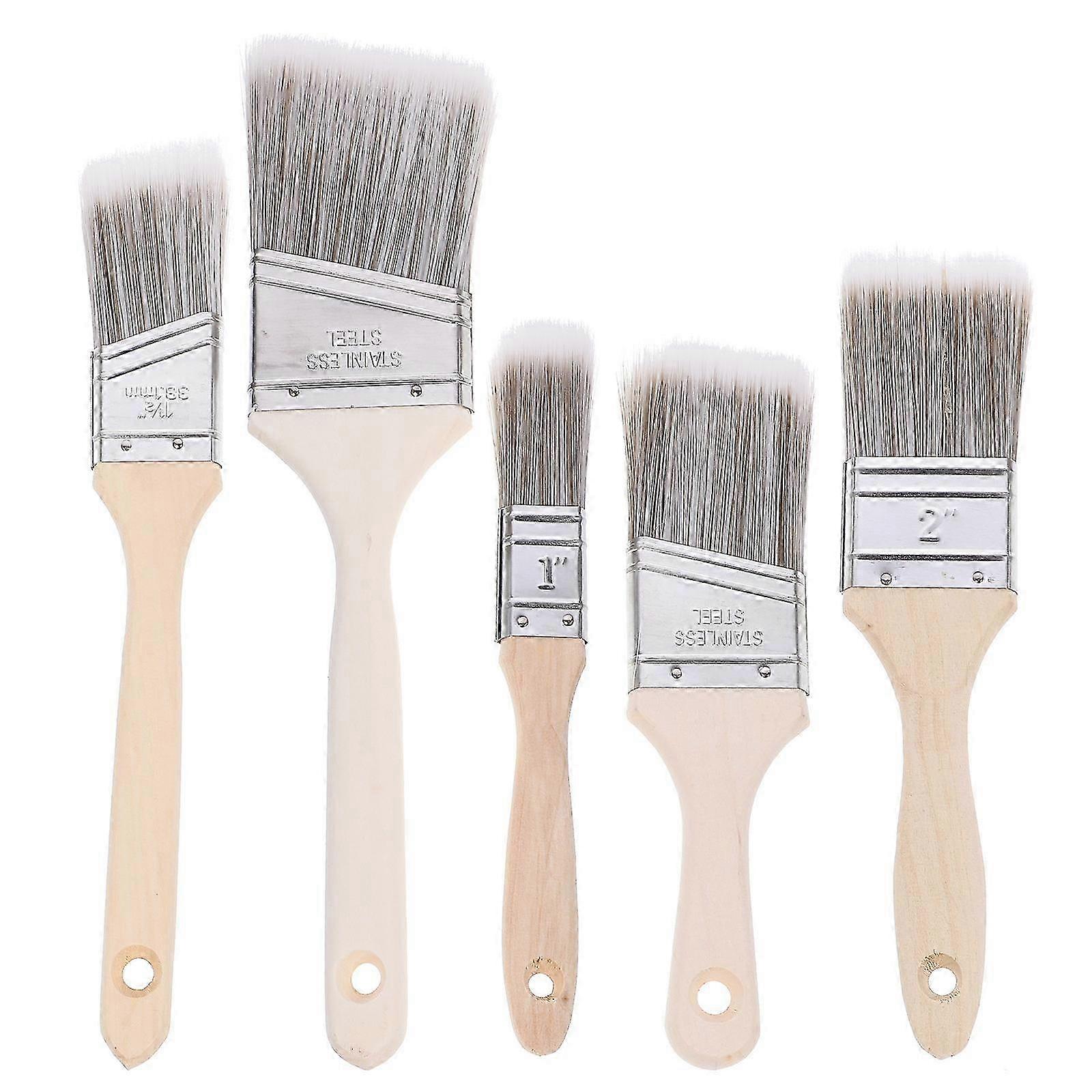 Soft-Durable Nylon Bristle Paint Brushes