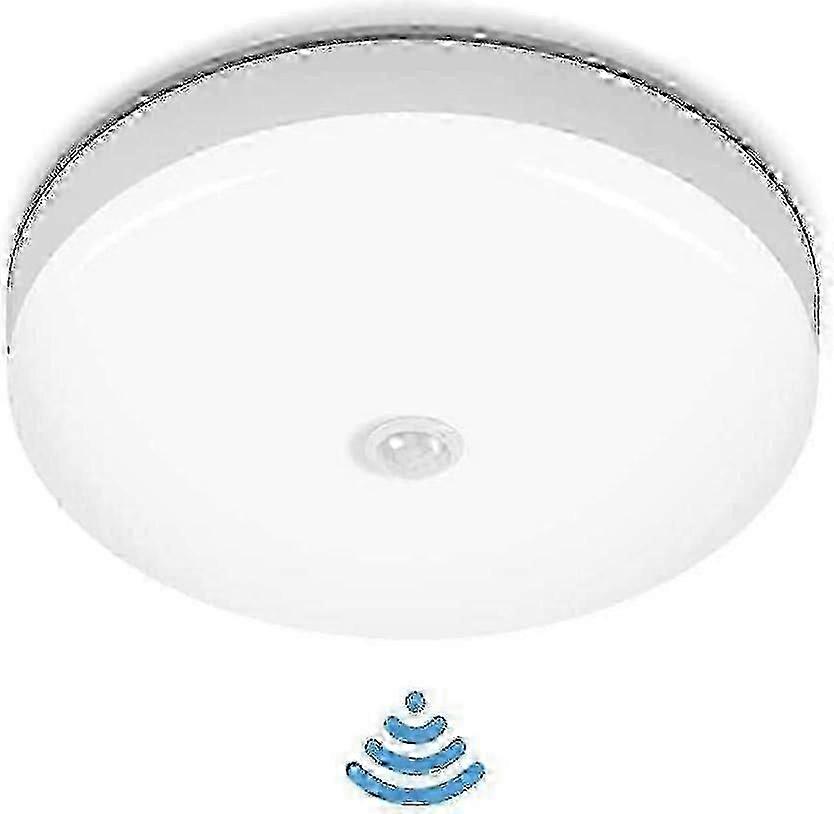 LED ceiling light with dual motion sensor and sound control PE
