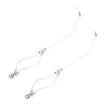 High Heels Shoelaces Triangle Bundle with Metal Buckle for 2Pairs Use