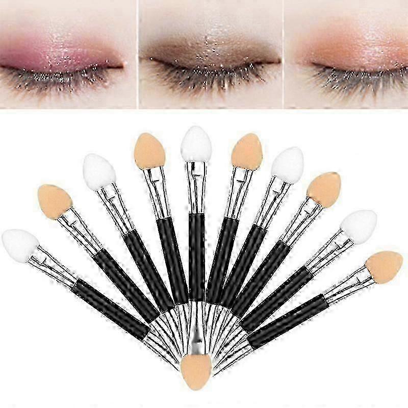 10pcs Reusable Double-Sided Eyeshadow Sponges