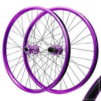 Thru-Axle Aluminum Bicycle Wheelset for Front and Rear, 7-12 Speed Disc Brake MTB 29 Inch, Double Wall Rims, 32H Hubs, 2045g