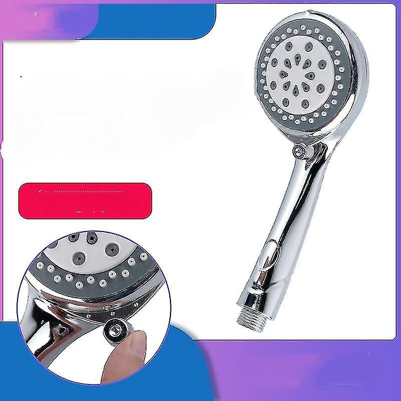 Shower Head, Pressure And Pressure Shower Heads , Five Functions , Abs