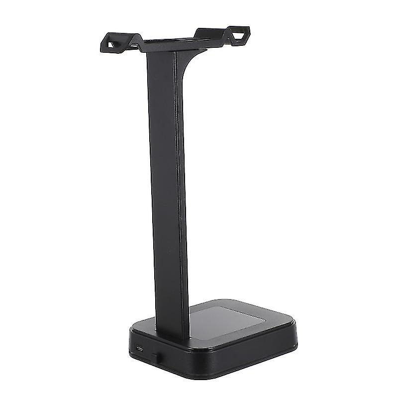 26.7X12.3cm Nero Retail Display Puntelli & Modelli Usb Cuffie Storage Stand Utile Testa Multiuso