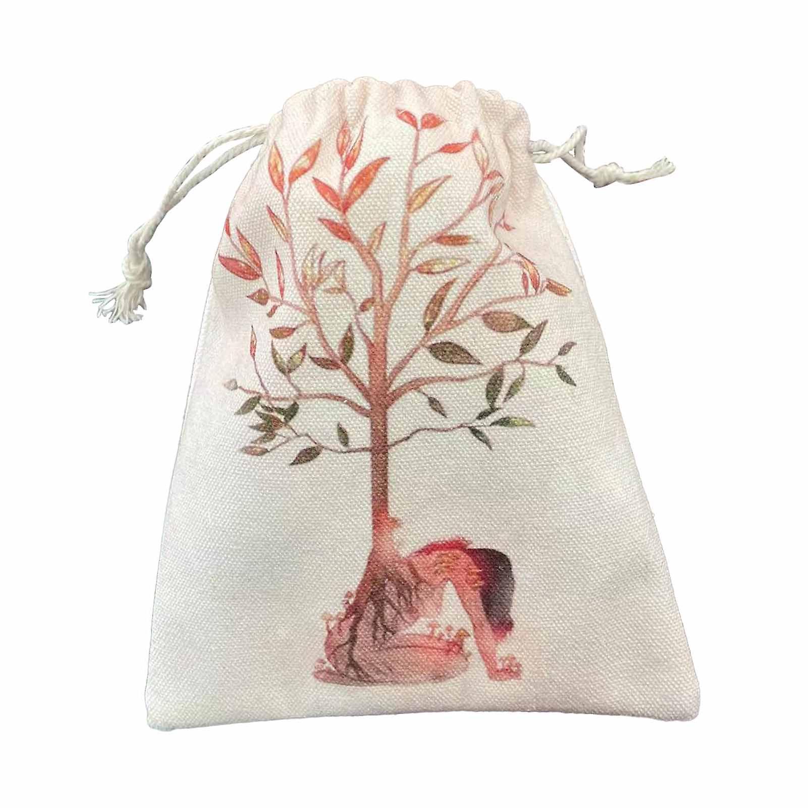 Small Burlap Drawstring Gift Bags
