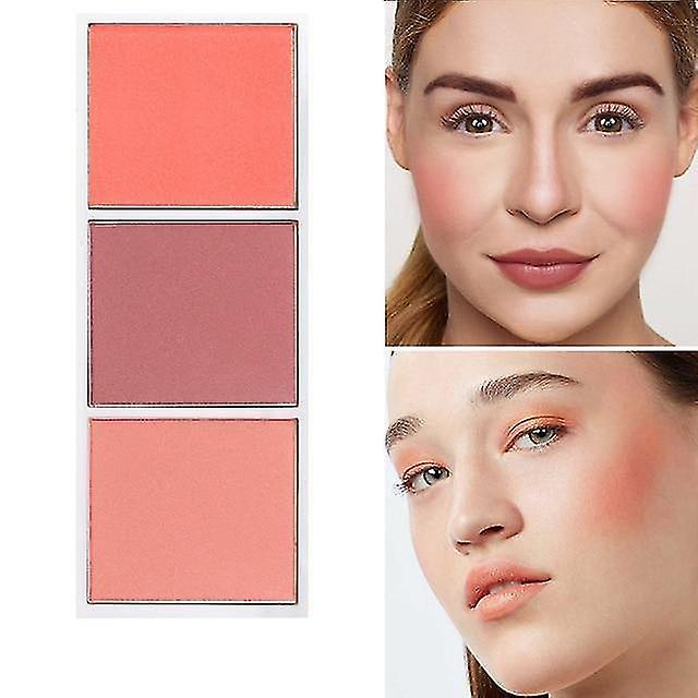Blusher Palette 4 Colors Bronzer & Highlighter Palette Makeup Face Contour Powder