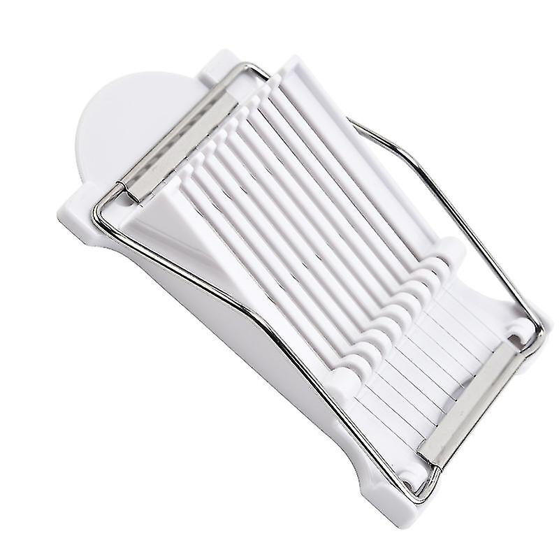 Plastic Egg Sliceregg Slicer, Hard-boiled Egg Cutter For Boiled Eggs, Multi-purpose Boiled Egg Cutter
