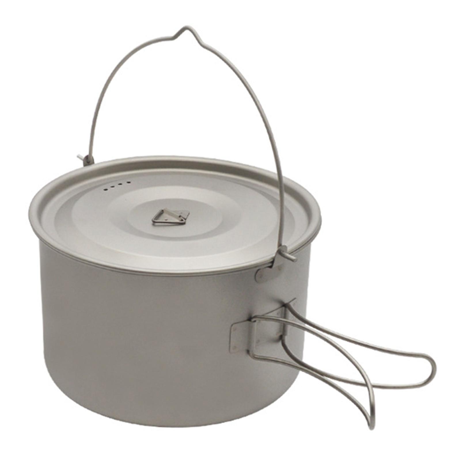1.8l/3l Titanium Pot Ultralight Hanging Pot