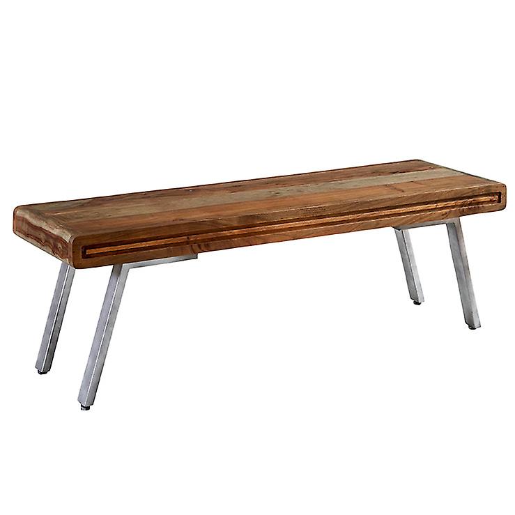 Daizha Wood & Metal Dining Bench