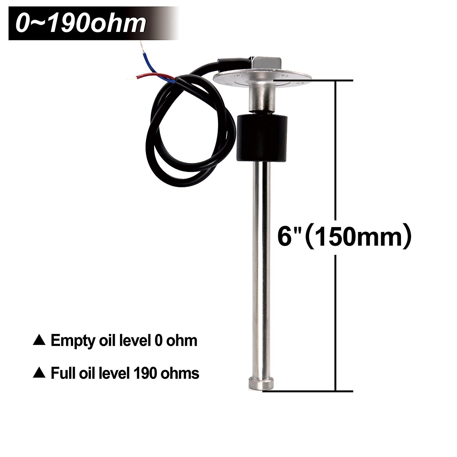 Brandstofniveau Waterpeilmeter Meter Sensor 0~190 Ohm