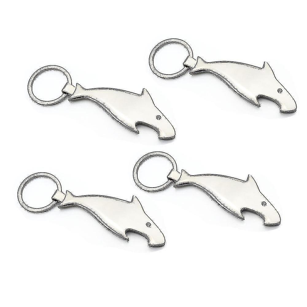 4pcs Bottle Opener Bottle Opener With Metal Keychain Convenient Accessory Drink Opener Portable Tool