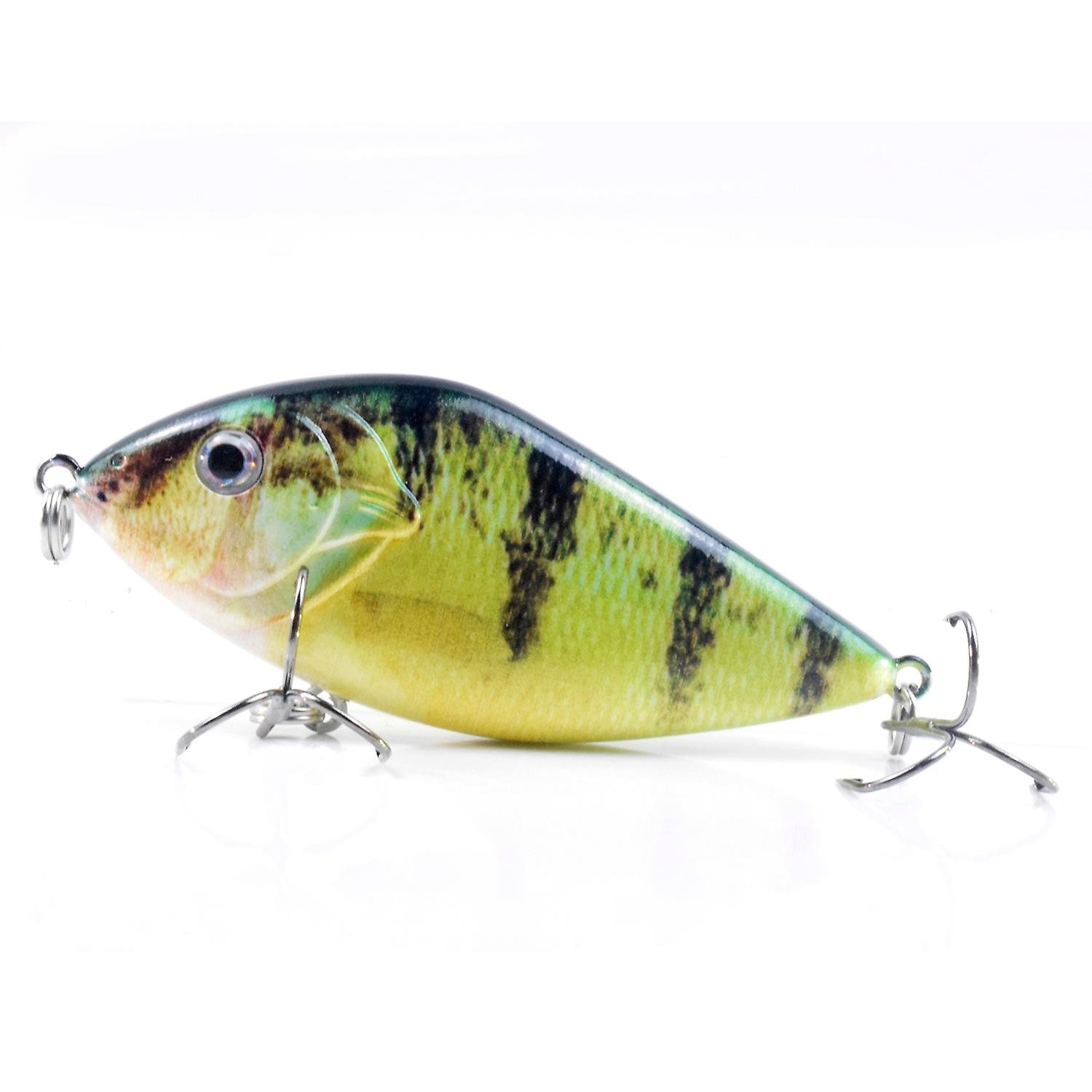 2.8in / 0.5oz Fishing Lure Bionic Hard Bait with Treble Hook Lifelike Artificial Sinking Crankbait R