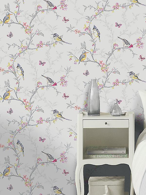 Phoebe Birds Wallpaper Holden | Fruugo AU