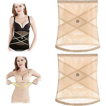 Cross Mesh Girdle For Waist Shaping, High Waist Body Shaper Girdle Tummy Control, Breathable Waist Trainer For Women Abdominal Shaping