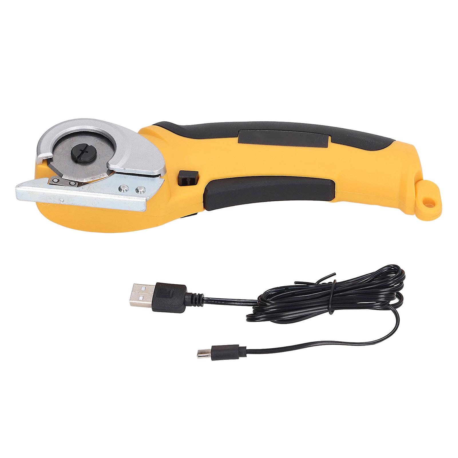 Cordless Electric Scissors, ABS Handle, Stainless Steel Blade, Handheld Electric Scissors for Fabric Crafts