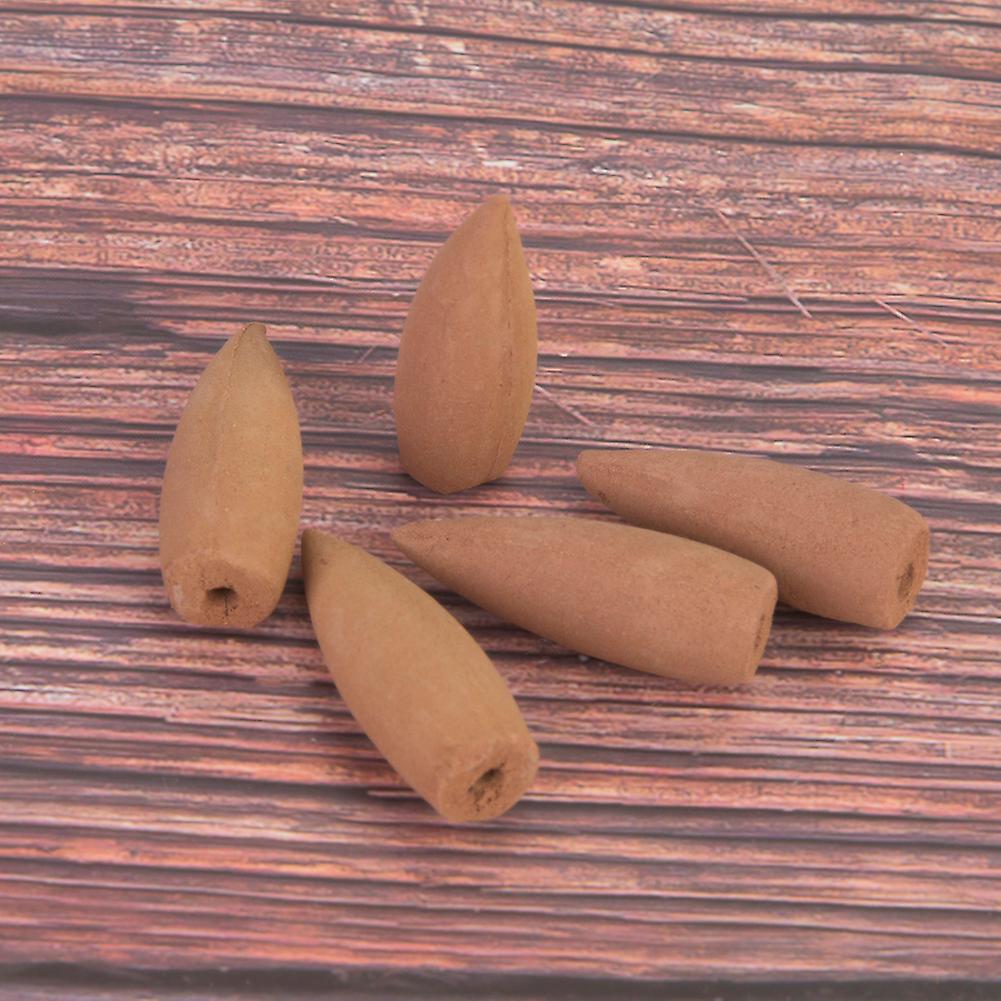 Backflow Tower Shape Agilawood Incense Cones, 70 pcs, Natural