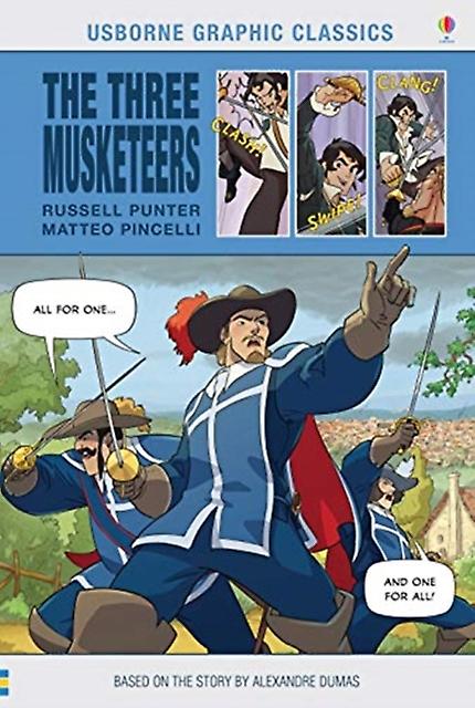 Three Musketeers Graphic Novel by Russell Punter Paperback