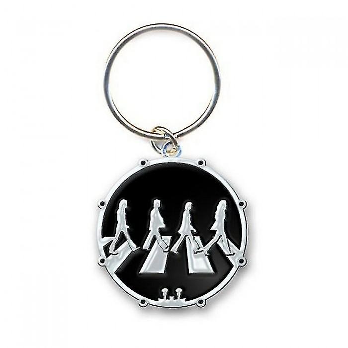 Beatles Abbey Road Crossing Chrome nøkkelring