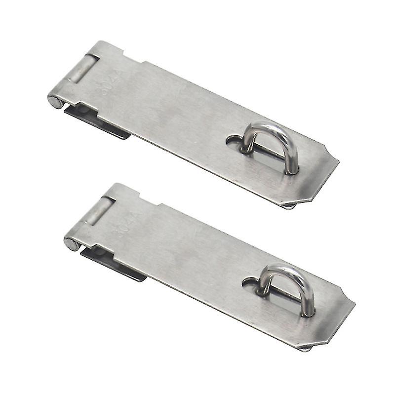 2pcs Padlock Hasp Door Clasp