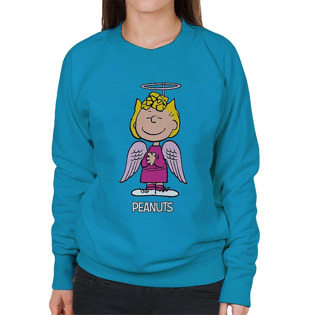 Peanuts Halloween Angel Sally Brown Women's Sweatshirt