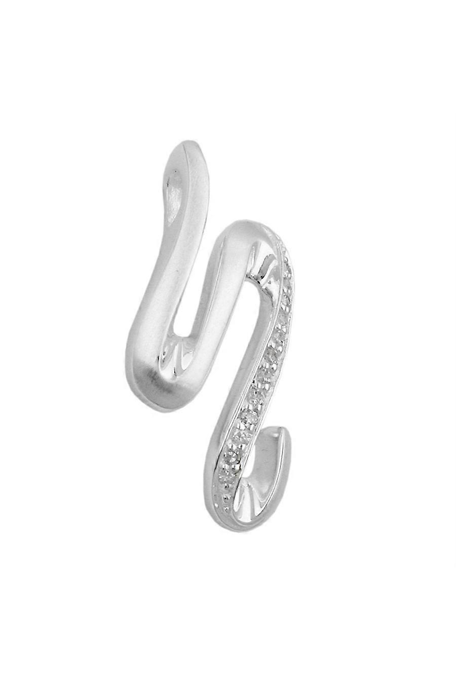 Pendant Zirconia Matt Silver 925 - Gl90651