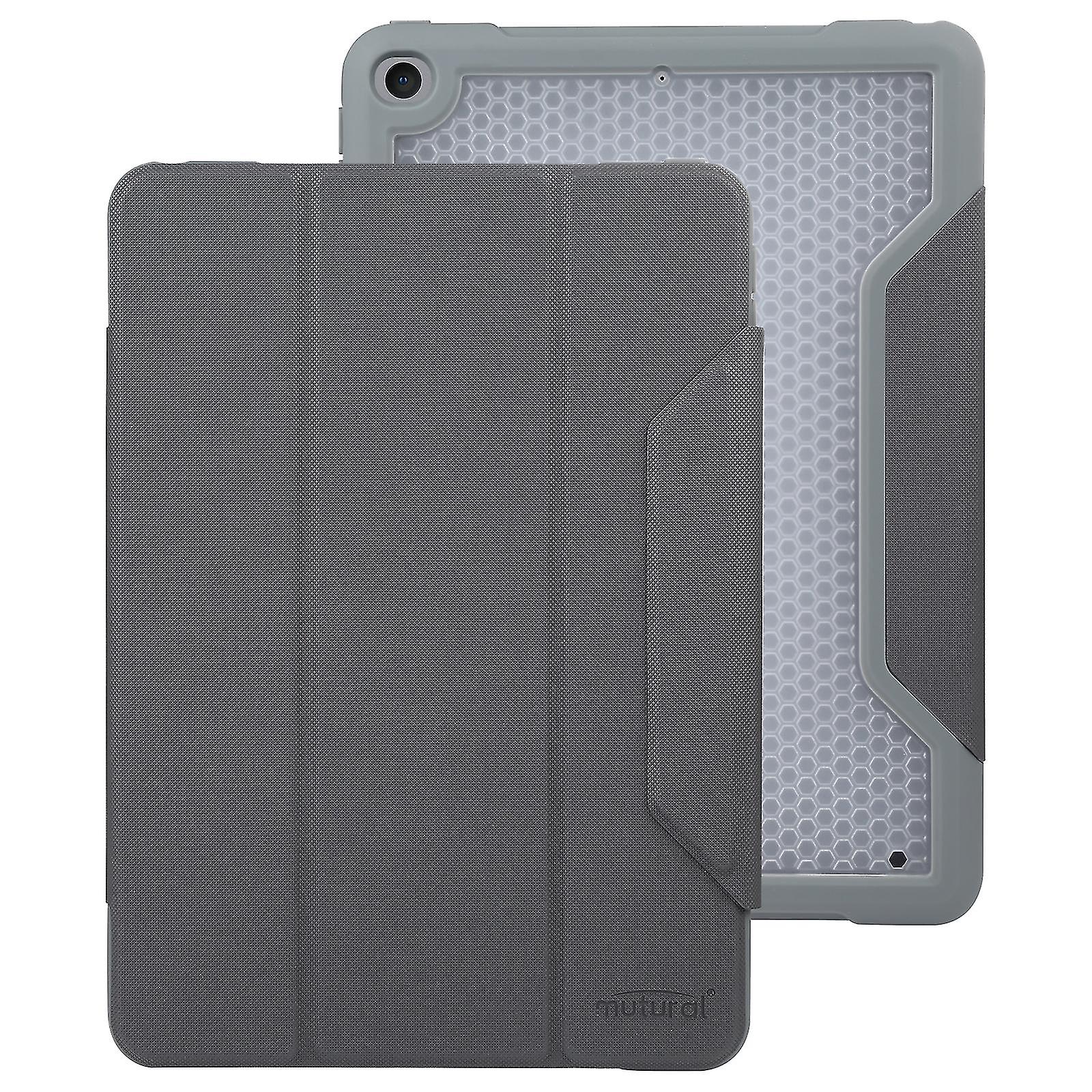 Pc Leather Tablet Case For Ipad 10.2 / Ipad Pro 10.5 Grey