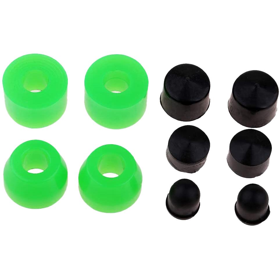 10Pcs Longboard Skateboard Bushings Conical Cylinder Bushing Pivot Cups Set Accessories for Longboa