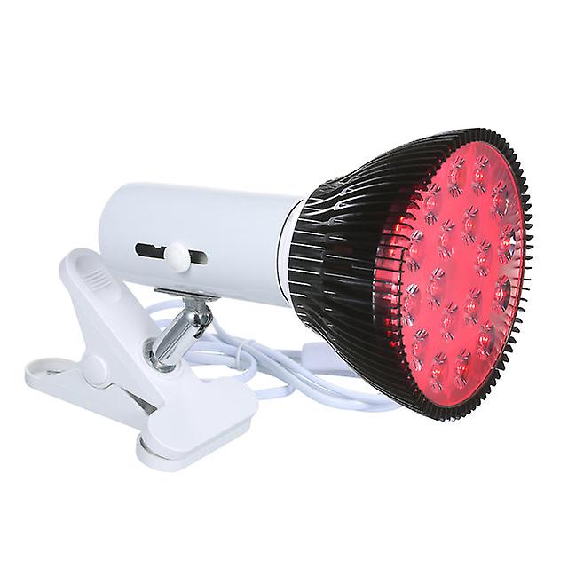 Red Light Therapy Lamp 36w 18 Leds Infrared Light Therapy Device Adjustable Lamp Clamp Holder Skin Care Pain Relief Health Care