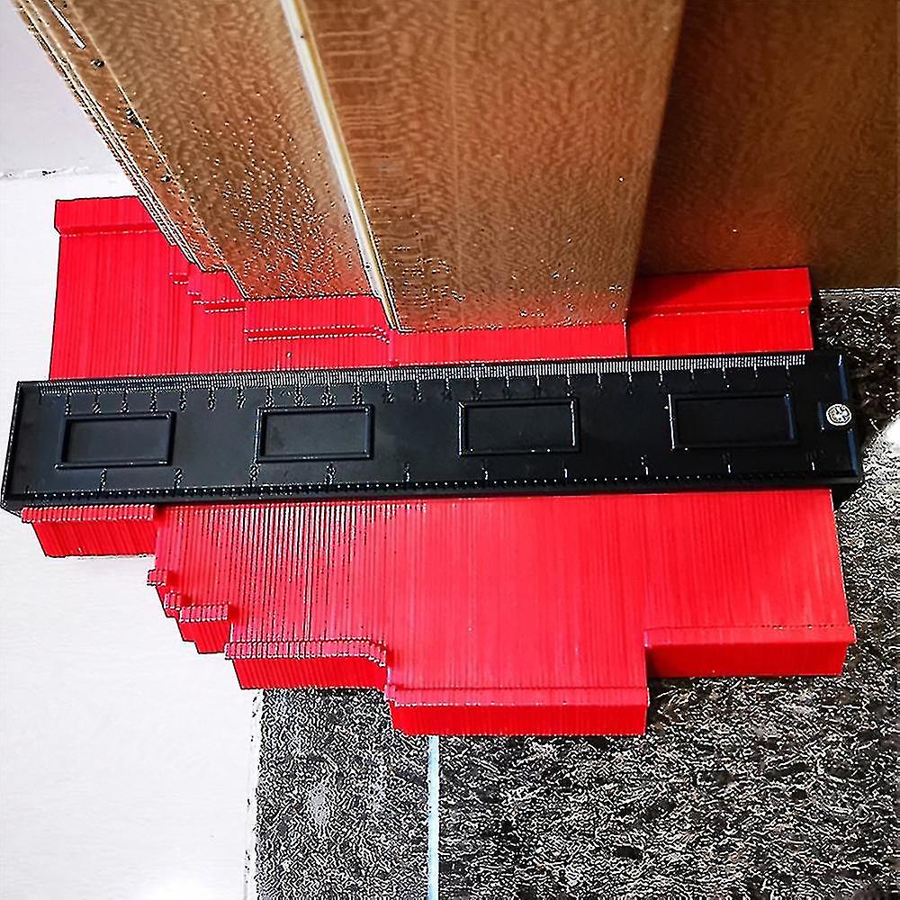 12/14/25 Cm Irregular Contours Gauge Arc Ruler Plastic Gauge Contour Profile Scale Template Curvature Scale Tiling Laminate