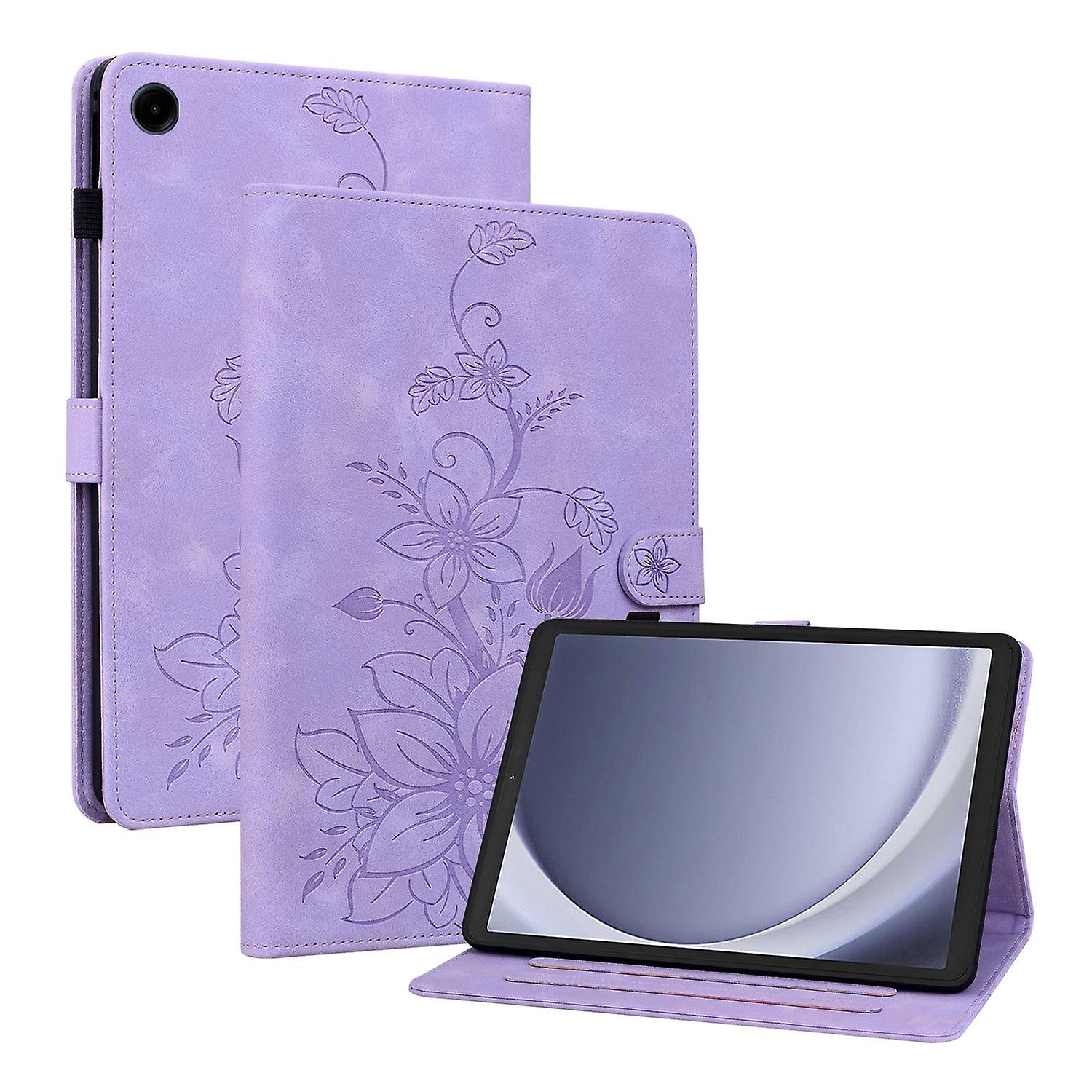 Embossed Leather Case For Samsung Galaxy Tab A9