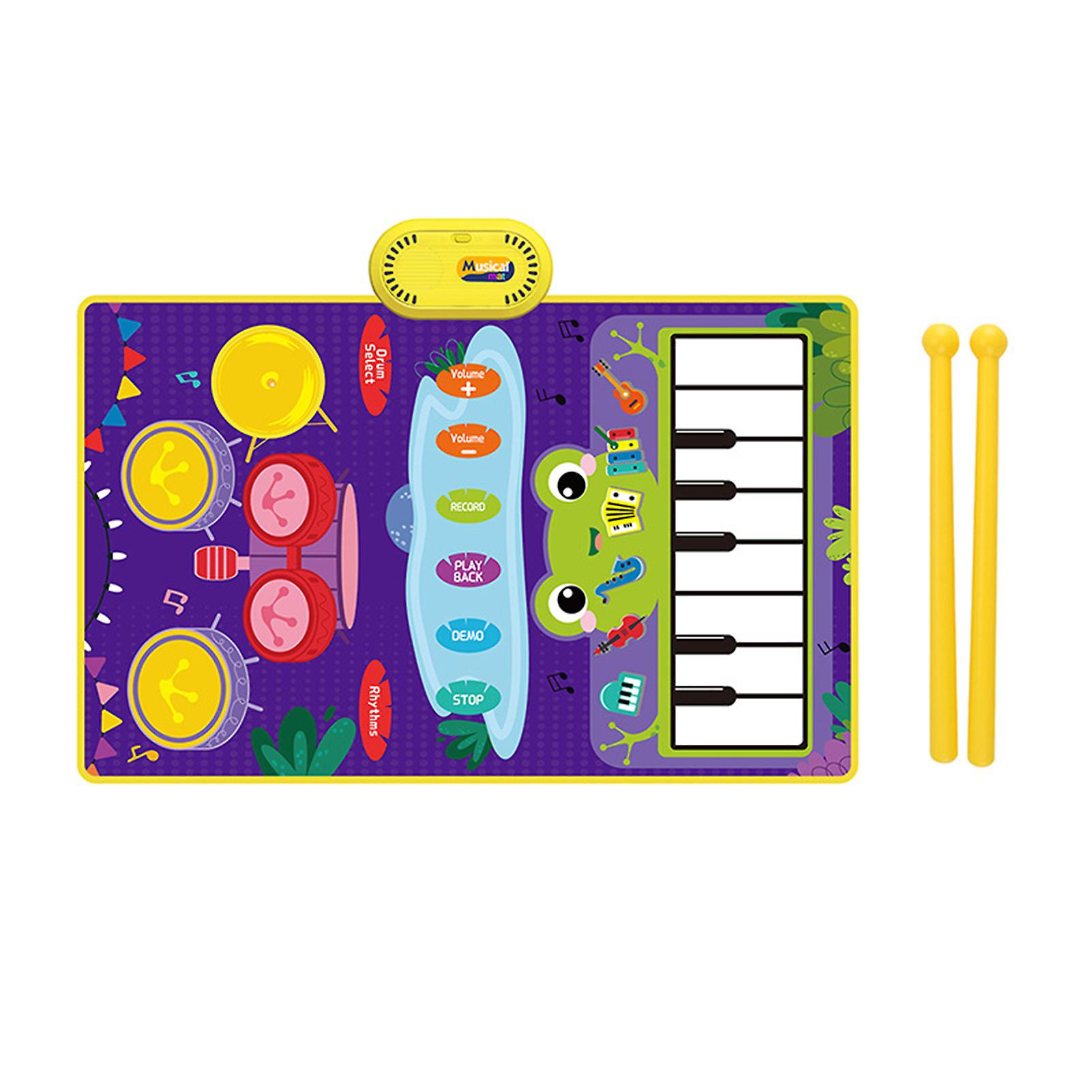 Electronic Jazz Drums Pad for Kids Parent-Child Interactive Toys for Playroom