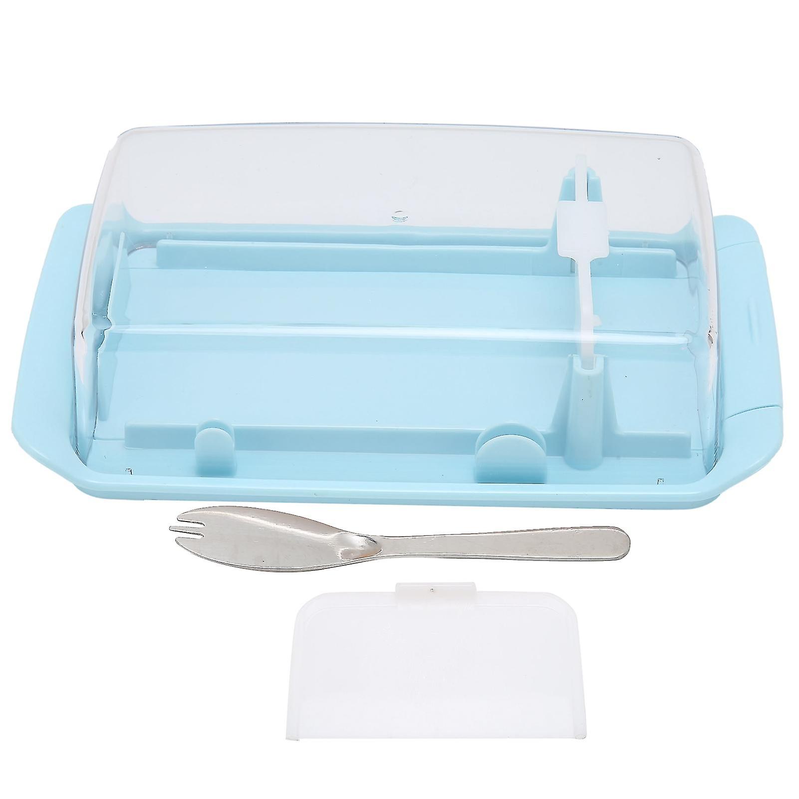Blue 2 in 1 Rectangular  with Concealed Cheese Storage for Home Restaurant Kitchen