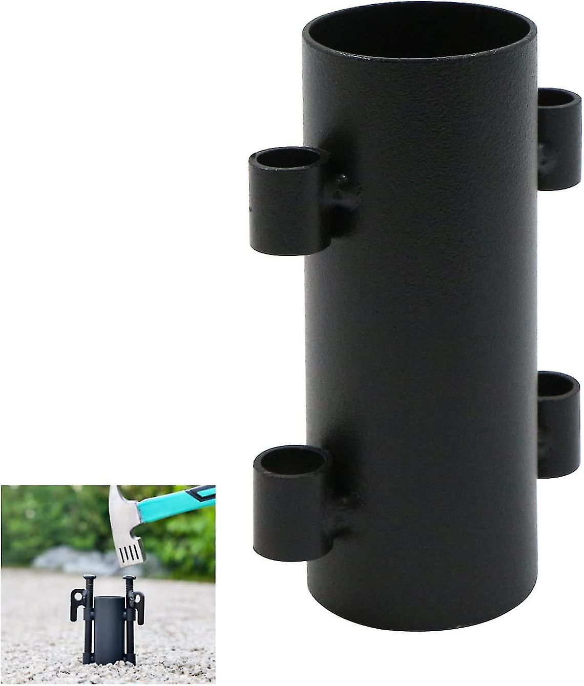 أنبوب تثبيت عمود الخيمة، ملحقات حامل المظلة الخارجية، أنبوب تثبيت عمود المظلة